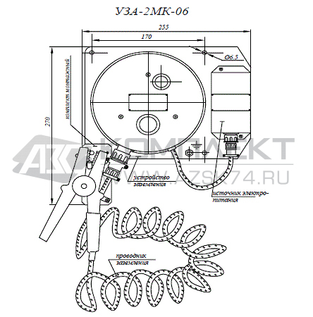 Заземляющее устройство УЗА-2МК06