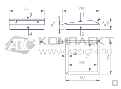 Люк тех. отсека резервуара (ВН 1110*900) Люк тех. отсека резервуара (ВН 1110*900)
