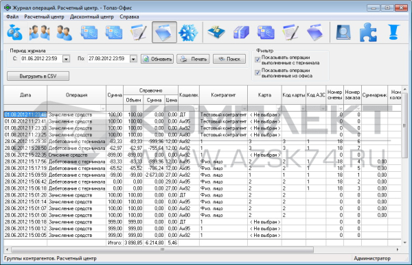 ПО "Топаз - Расчетный центр"