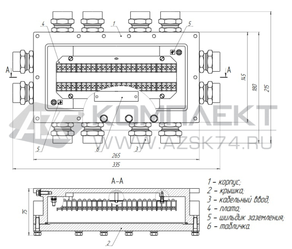 Коробка соединительная КС Коробка соединительная КС
