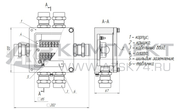 Коробка соединительная КС Коробка соединительная КС