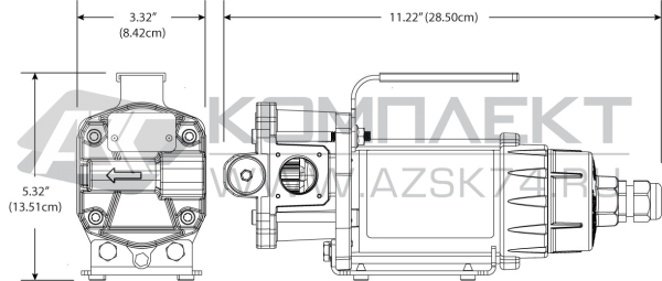 Комплект заправочный GPI G8P