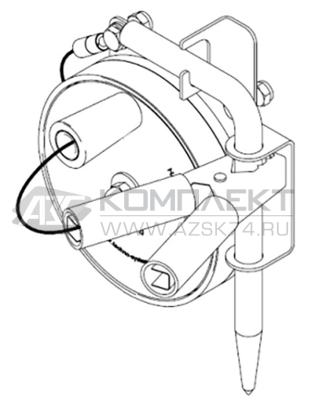 Устройство заземления для АЦ-ППЦ T15-L10.0