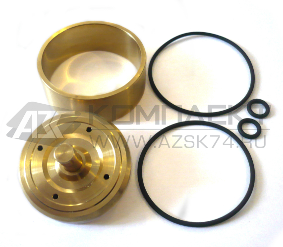 Поршень с уплотнением для клапана Данфосс EV 246С (плунжер) латунь Поршень с уплотнением для клапана Данфосс EV 246С (плунжер) латунь