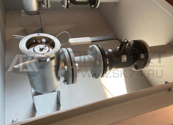 Узел линии налива (литой)